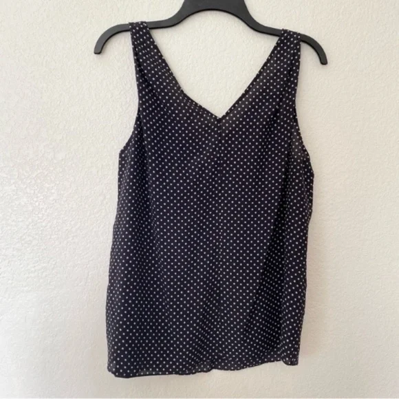 Rebecca Taylor Silk Polka Dot Blouse